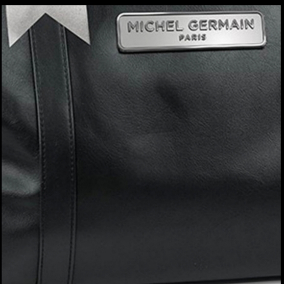 Michel Germain Vegan Leather Weekend Duffle Bag NWT - Picture 3 of 11